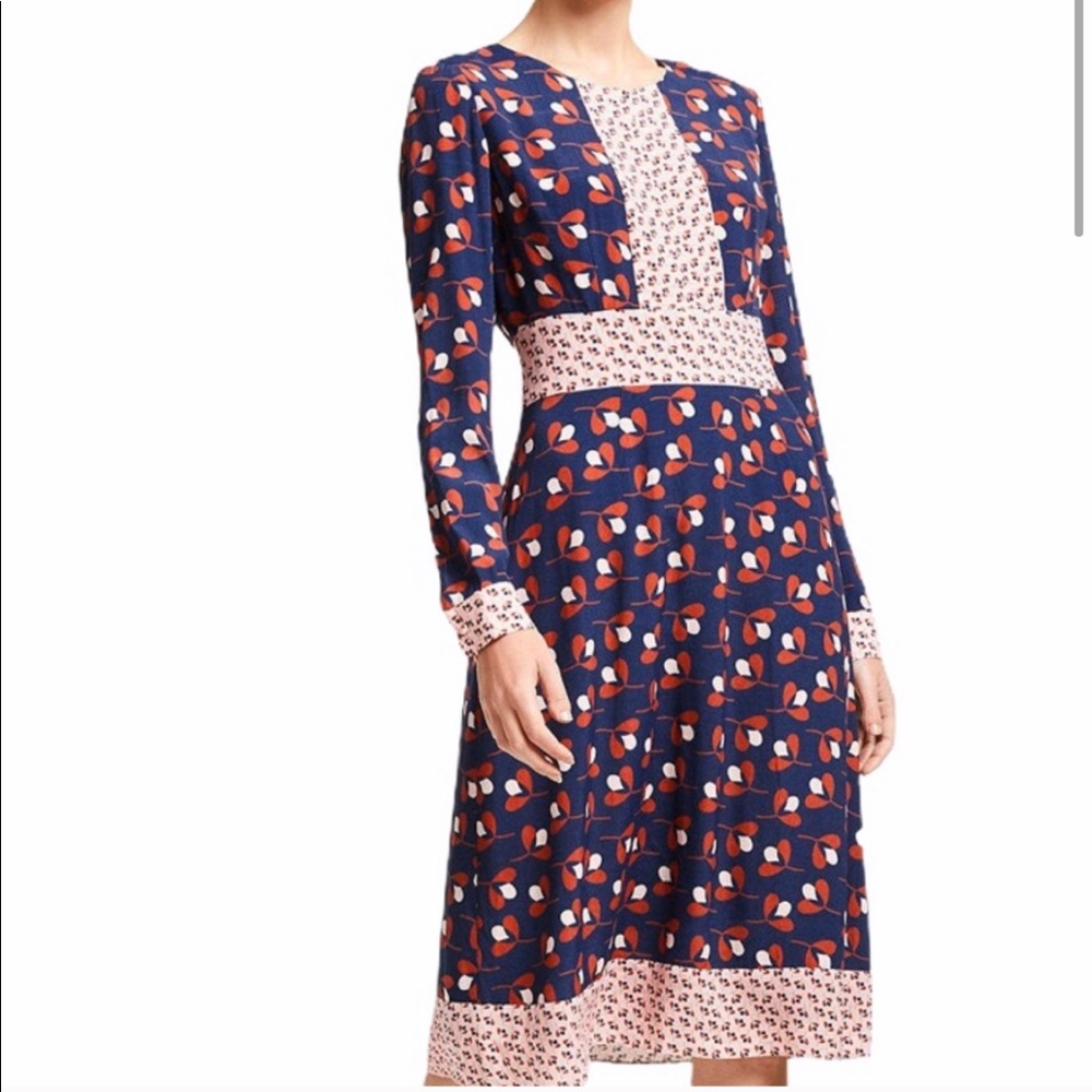 Boden Retro Daisy Mod Style Dress
